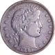 1896-S Barber Half Dollar Choice VF/XF Key Date Nice Eye Appeal Nice Strike