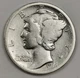 1916-p Mercury Dime.  Better Grade.  Inventory G.   128707