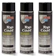Por-15 45918 Top Coat Chassis Black 14 oz. Aerosol Spray Can (3 Pack)