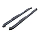 TrailFX Step Nerf Bar - 4 Inch Oval Bent Powder Coated Titanium Black Mild Steel