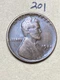 1924-D LINCOLN WHEAT CENT, "VERY FINE" CONDITION, Low Mintage DATE, #201