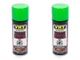 2-Pack VHT SP154 VHT Engine Enamel Grabber Green 11 oz. Aerosol Spray Paint