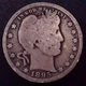1895-O Barber Quarter - United States 90% Silver Coin - Better Date