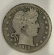 1914 S Barber Silver Quarter 25C - Tough Date, San Francisco, Obverse Scratches