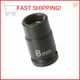 Grey Pneumatic (908MG) 1/4" Drive x 8mm Magnetic Standard Socket