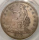 1873 TRADE SILVER DOLLAR RARE DATE ONLY 865 STRUCK ANACS PROOF 60 DETAIL CLEANED