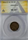 1914 D Small Cents Lincoln, Wheat Ears Reverse ANACS VG-10