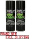 Dupli-Color HVP104 Gloss Black Vinyl & Fabric Coating 11 oz. Aerosol (2 Pack)