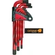 Mayhew Tools 45053 Twisted Hex Key Wrench Set, 9 Piece, 1.5mm to 10mm