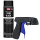 SEM Trim Paint Trim Black Aerosol 12oz. Can 39143  with Spray Can Trigger Handle
