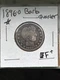 1896-O F/Vf Silver Barber Quarter Clear & Toned Key Date Free Shipping