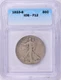 1923-S Walking Liberty Half Dollar 50c "Tougher Date" *ICG F12 Fine*