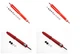 Front + Rear Koni Heavy Track Uprated Shock Set LA-HT1047 for DEFENDER Cabrio