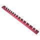 1PC ATD 9338 3/8" SAE Magnetic Aluminum Socket Rail