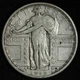 1917-D TYPE 1 Standing Liberty Silver Quarter XF+ CRUSTY ORIGINAL E318 WSBK