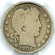 1896-S Barber Quarter, PCGS G-06 CAC, Key Date, Attractive Coin, Free Shipping!