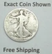 1927 S Walking Liberty 90% Silver Half Dollar San Francisco Mint Free Shipping