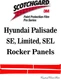 3M Scotchgard Paint Protection Film Pro Series 2020 2021 2022 Hyundai Palisade