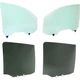 Set of 4 Door Glasses Front & Rear Driver Passenger Side Left Right for TITAN