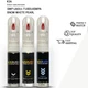 for KIA SWP UA011-TU5014SWPA SNOW WHITE PEARL Touch Up Paint Scratch Repair Kit