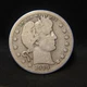 1914-S Barber Quarter Key Date! - Good - Light old cleaning.