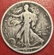 1917-D (REV) Walking Liberty Half Dollar. Free Shipping