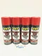 VHT SP204-4 PACK RED High Temperature Wrinkle Finish Durable Texture Coating  
