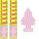 12 Little Trees Bubble Gum Scent Car and Home Hanging Air Fresheners