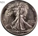 1917-D OBV MM Walking Liberty Half Dollar ~ Borderline Uncirculated (AU++)