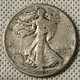 1923 S Walking Liberty Silver Half Dollar - Key Date- Fine Grade - 90%