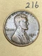 1924-D LINCOLN WHEAT CENT, "VERY FINE" CONDITION, Low Mintage DATE, #216
