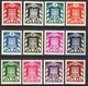 Germany / Saar / French Occupation 1949 (1 Oct) SG.O264-O275 U/M
