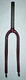 Vintage Fuji Touring Road Bike Fork 11/8" Threaded 225mm 1050g Steel USA Ship