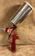 ATD 6901, 1.4mm HVLP Red Spray Gun W/ Aluminum Can