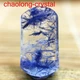 3.85Ct Very Rare NATURAL Beautiful Blue Dumortierite Quartz Crystal Pendant 1414