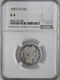 1897-O  25C  BARBER SILVER QUARTER  NEW ORLEANS  NGC G4 #8405236-028