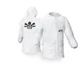 DeVilbiss 803667 Reusable Lab Coat With Pullover Hood - 3X-Large