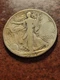 1927 S Walking Liberty Silver Half Dollar, key date San Francisco    inv05   h5