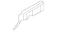 Genuine BMW Side Molding Clip 51-13-7-258-183