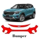 Front bumper PreCut PPF Paint Protection Film For KIA Seltos 2024-2025