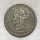 USA 1873 Beaded Coronet Trade Dollar Patterns Econum&iacute;a Fantasy Coin, Rare