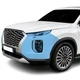 Pre Cut Paint Protection Film Clear Bra PPF Kit for Hyundai Palisade 2023+