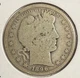 1896-S Barber Half Dollar, Circulated. (15096)