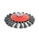 Titan 4 in. Knotted Bevel Wire Wheel