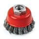 Titan Tools 2-1/2 In. Knotted Wire Bowl Cup Brush (22236)