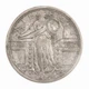 1917-D Type 1 Silver Standing Liberty Ungraded Polished Coin