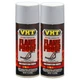 VHT High Temp Paint VHTSP117 (2-PACK); FlameProof Flat Aluminum 1300&deg;-2000&deg;F