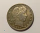 USA 1896-S Barber Liberty Head Quarter Modern Restrike Coin.