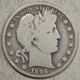 1896-O Barber Half Dollar, Good to Very Good, Much Better Date  1024-06