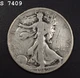 1919-D Liberty Walking Half Dollar "VG" *Free S/H After 1st Item*